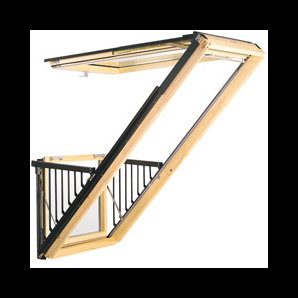 Velux Cabrio side railing