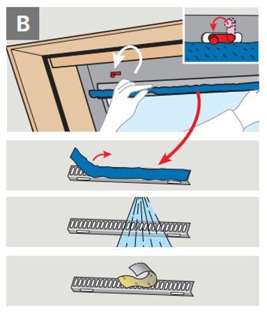 Velux blue filter for pre 1996 windows